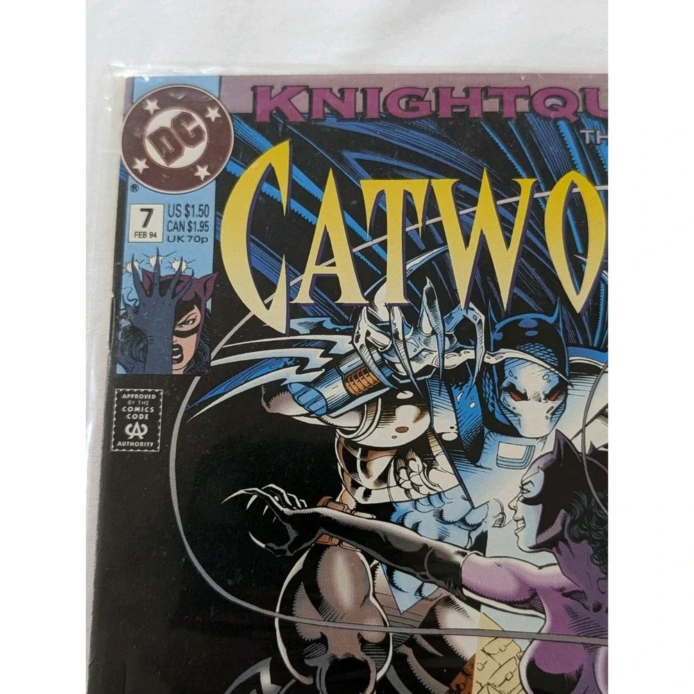 DC Comics Catwoman #6 & #7 Lot (1994) Knightquest The Search & Crusade Sealed